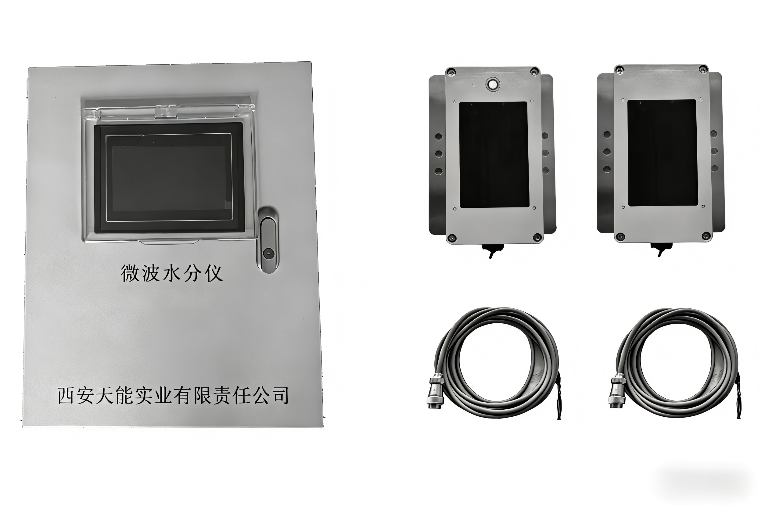 精密电子天平设备,白色金属材质,数字显示屏幕,实验室台面
